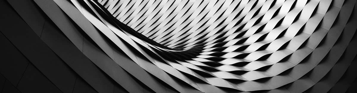 Abstract Black White Building 1200X315